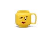 Materialy hobbystyczne - Euromic LEGO® ceramic mug small - Winking Girl - 401501900-40460803