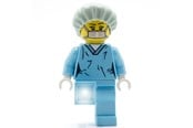 Materialy hobbystyczne - Euromic LEGO® ICONIC torch with LED light NURSE 300% - 4006416-LGL-TO46H
