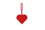 Materialy hobbystyczne - Euromic LEGO® Bag Tag/Luggage tag Brick Heart Red - 4006151-53658