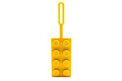 Materialy hobbystyczne - Euromic LEGO® Bag Tag/Luggage tag YELLOW packed on printed card - 4006151-53657
