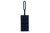 Materialy hobbystyczne - Euromic LEGO® Bag Tag/Luggage tag BLACK packed on printed card - 4006151-53654