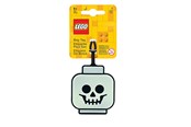 Materialy hobbystyczne - Euromic LEGO® Bag Tag/Luggage tag Skeleton Face Glow in the Dark - 4006151-53648