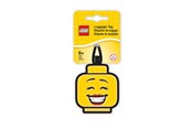 Materialy hobbystyczne - Euromic LEGO® ICONIC Luggage tag GIRL FACE - 4006151-51168