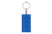 Materiały hobbystyczne - Euromic LEGO® Minifigurines™ Keychain Light 2x4 Brick Blue - 4006036-KE234HB