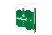 Materialy hobbystyczne - Euromic LEGO® Locking Notebook w/Gel Pen (box) 192p GREEN - 4003064-53566