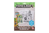 Przybory szkolne - Euromic MINECRAFT Coloring set w/6 col. pencils sticker - 166506853