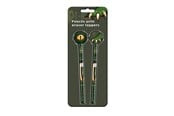 Przybory szkolne - Euromic DINO T-REX 2-pack pencils w/eraser toppers - 092407002