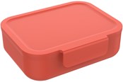 Przybory szkolne - Euromic LUNCH BUDDIES Red lunch box w/clip lock & divide - 088908724-21455398