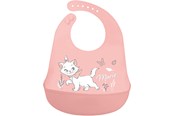 Akcesoria dla niemowlat - Euromic BABY Toddler 100% silicone Bib Disney Marie - 088628701-07463