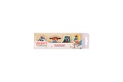 Przybory do pisania i rysowania - Euromic 4-pack erasers - 4 shaped erasers packed in acetate box with eurohole (size of box 5.2 x 16 cm) - 063607106