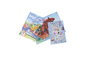 Akcesoria do biura - Euromic BLUEY Stickers set create a scene.paper envelope - 048200310