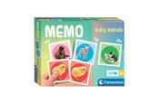 gry-planszowe-karciane-i-kosci - Clementoni Memo Game Baby Animals - 18315