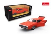 Zdalnie sterowane zabawki - RASTAR Die cast 1:36 1970 Dodge Charger R/T Orange - 64410