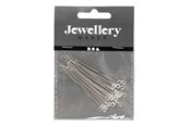 Artykuly Artystyczne & Rzemieslnicze - Creativ Company - Head Pins Silver Plated 50 mm 30 pcs. - 602040
