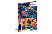 Puzzle - Clementoni DC Comics Super Colour Batwheels (2x20) - 24806
