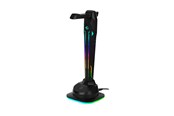 Akcesoria dla graczy - EgoGear Headset Stand SAC1 RGB With 4xUSB ports and Type-C 1m - 134755