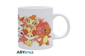 Drobiazgi - ABYstyle - POKEMON Mug Fire Starters White - Kubek - MG3946
