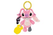 Zabawki dla niemowlat - Clementoni Disney Stitch Baby Angel Soft Rattle baby hanging toy - 17937