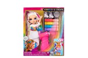 Lalki i akcesoria - Rainbow High Air Brush & Create Fashion Dolls Purple eyes - 543350