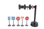 Male prezenty dla dzieci - Pocket Money Traffic light with L/S and traffic signs - 570471