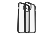 Telefon - Pokrowiec i etui - OtterBox React Apple iPhone 15 Plus/14 Plus Black Crystal - clear/black - ProPack - 77-92767