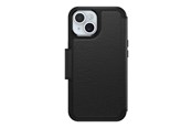 Telefon - Pokrowiec i etui - OtterBox Strada MagSafe Apple iPhone 15 Shadow - black - ProPack - 77-93815