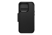 Telefon - Pokrowiec i etui - OtterBox Strada MagSafe Apple iPhone 15 Pro Shadow - black - 77-93560