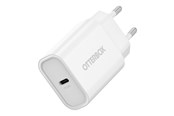 Telefon - Adapter i Ładowarka - OtterBox Standard EU Wall Charger 20W - 1X USB-C 20W USB-PD White - ProPack - 78-81414