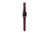 Smartwatch - akcesoria - OtterBox Symmetry Cactus Leather Watch Band for Apple Watch 40/41/42mm Maroon Bells - pink - 77-96907