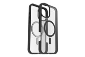 Telefon - Pokrowiec i etui - OtterBox React MagSafe Apple iPhone 16 Plus Black Crystal - clear/black - ProPack - 77-96236