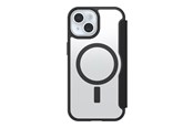 Telefon - Pokrowiec i etui - OtterBox React Folio MagSafe Apple iPhone 16e/15/14/13 Black Crystal - clear/black - 77-97827