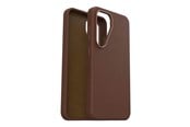 Telefon - Pokrowiec i etui - OtterBox Symmetry Cactus Leather Samsung Galaxy S25 Rich Adove - brown - 77-97387