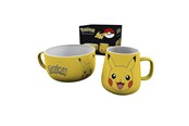 Drobiazgi - ABYstyle - POKEMON Breakfast Set Mug + Bowl Pikachu - BS0003