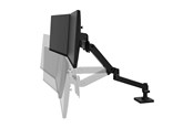 Uchwyt na monitor - Ergotron LX Pro mounting kit - for 2 flat panels - black - 45-684-292