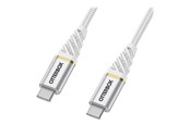 Kabel USB - OtterBox Premium Cable USB C-C 2M USB-PD White - 78-52681