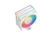 Chlodzenie CPU - DeepCool AG400 WH ARGB V2 - Chłodzenie powietrzem procesora - Max 32 dBA - R-AG400-WHAMMN-GJD