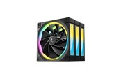 Wentylator obudowy - DeepCool FL12R Triple-Pack - Wentylator obudowy - 120mm - Czarny ze światłem RGB - 34 dBA - R-FL12R-BKAPN3-G