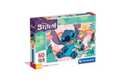 Puzzle - Clementoni Disney Stitch Super Colour Puzzle (60) - 26331