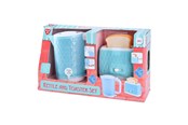 Zabawa w udawanie - PLAY Toy Kettle and Toaster with Bread 4pcs. - 3836