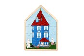 Zabawki dla niemowlat - Barbo Toys Moomin - Framed Wooden Puzzle - House - 7288