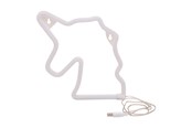 Pokój dzieciecy - Johntoy Unicorn Rainbow Lamp with USB - 27720