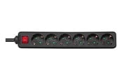Kabel zasilajacy (zewnetrzny) - Deltaco GT-0660 Power Strip - 1.5 m - GT-0660