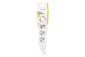 Kabel zasilający (zewnętrzny) - Deltaco GT-0400 Power Strip - 1.5 m - GT-0400