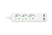 Kabel zasilajacy (zewnetrzny) - Deltaco GT-0310 Power Strip -  1.5 m - GT-0310