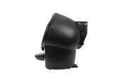 Koty - Whisker - Litter Hopper with Bonnet - Black - LR4-9354