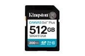 Karta pamieci - Kingston Canvas Go! Plus SD - 200MB/s - 512GB - SDG4/512GB