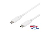 Kabel USB - Deltaco USB-C Cable - USB-C to USB-C - 1 m - USBC-1407