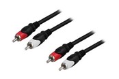 Kabel audio - Deltaco Audio Cable - 1 m - MM-109