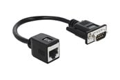 Kabel równolegly, szeregowy - DeLOCK Serial Adapter DB-9 to RJ-45 - 20 cm - 63999