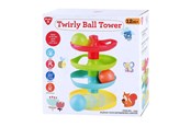 Zabawki dla niemowlat - PLAY Twirly Ball Tower 7 pcs. - 1755